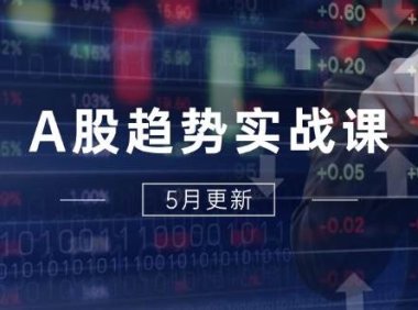 A股趋势实战课：主力动向+政策红利，2025全年策略5月更新